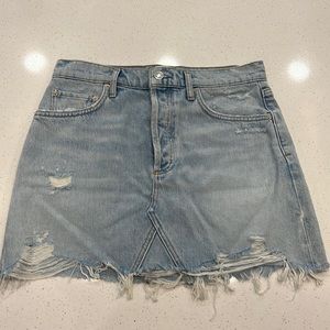 Agolde Denim Skirt sz 28